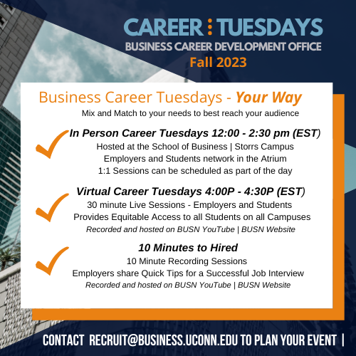 Career Tuesday your way